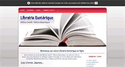 Desktop Screenshot of editions-maconniques.com